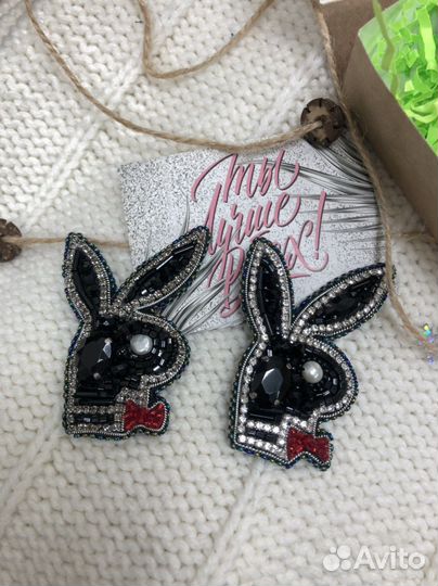 Брошь ручной работы