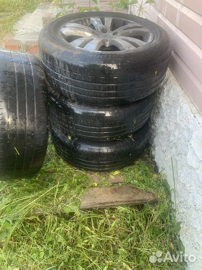 Литые диски r17 на mercedes бу