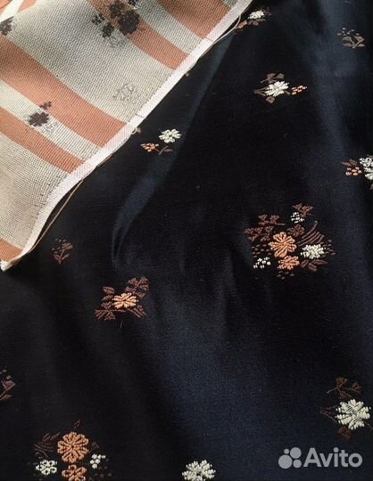 Ткань СССР, вискозный шёлк разный