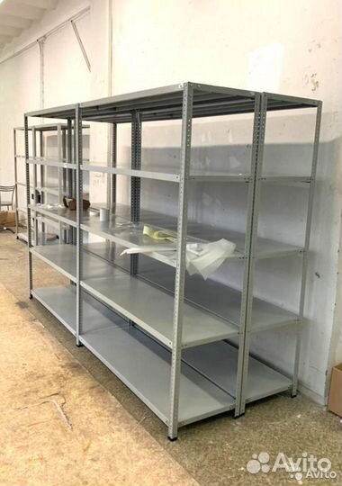 Стеллажи металлические
