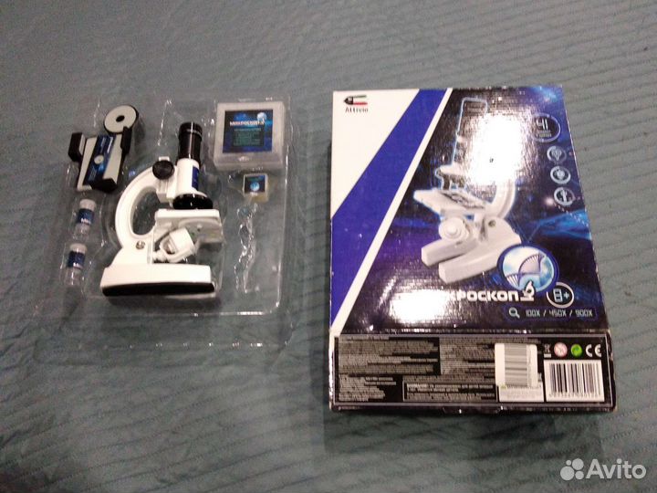 Микроскоп Eastcolight 100/450/900x