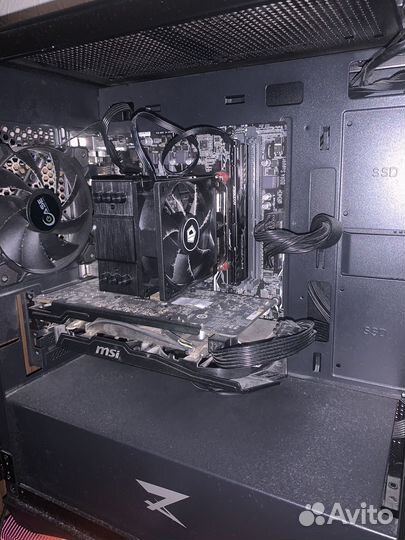 Игровой Пк Ryzen 5 1600 + RTX 3060ti 8gb