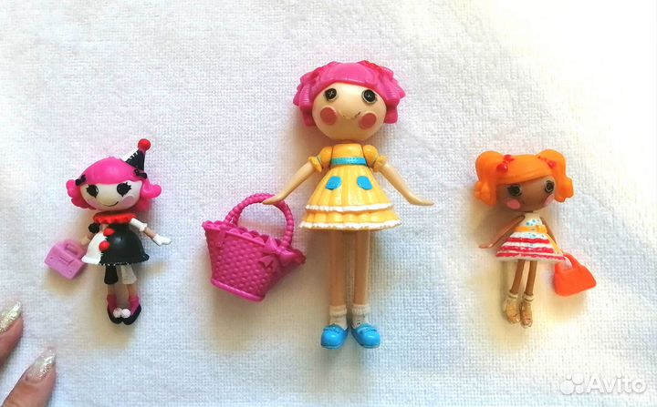 Конструктор Bauer россыпью, куклы лалалупси и др