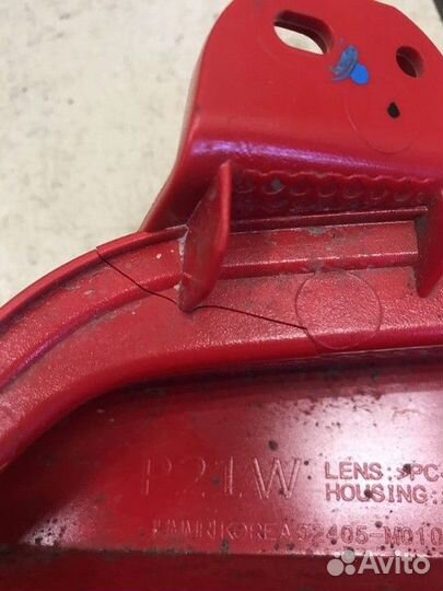 Фонарь противотуманный задний левый в бампер