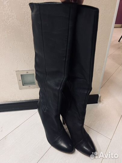 Сапоги кожа весна 39р