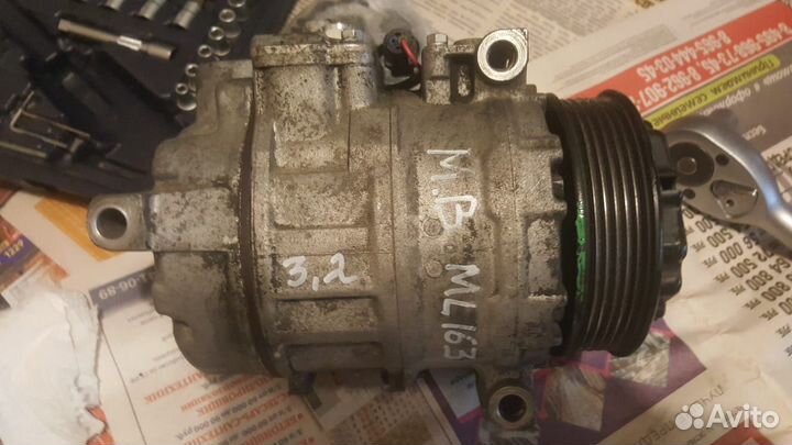 Компрессор кондиционера toyota prado 120