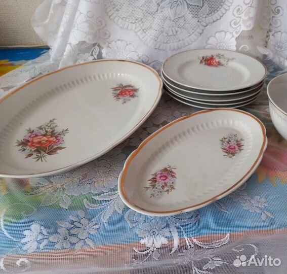 Тарелки и лафитник