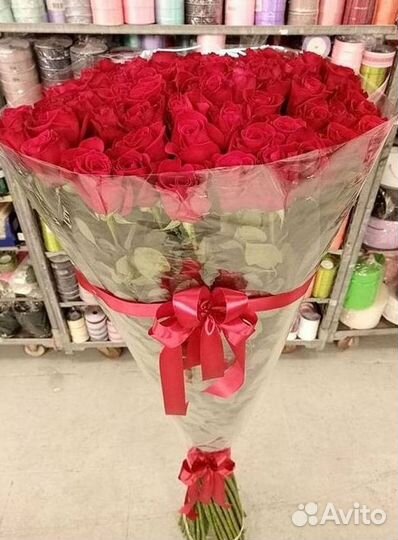 Высокие розы Гигантские розы Доставка цветов