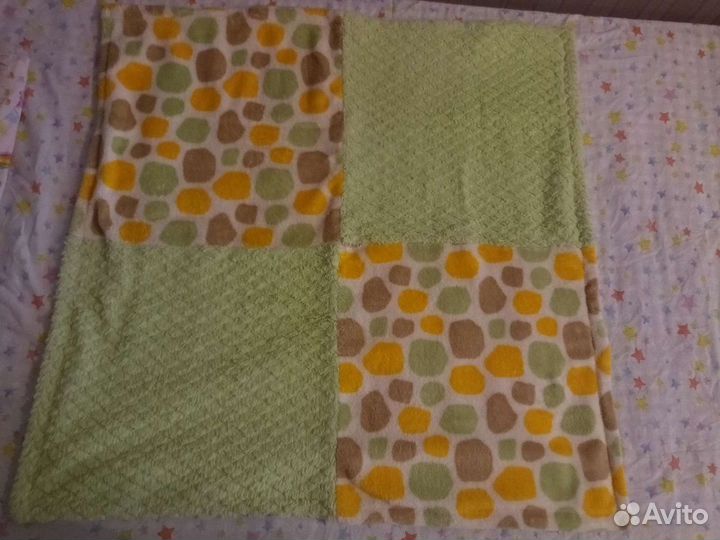 Детские одеяла+подушка и плед