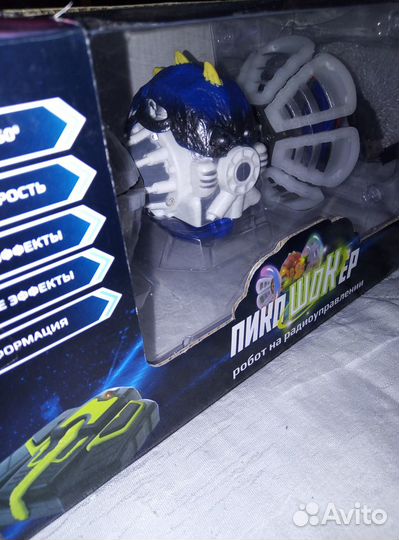 Радиоуправл. игрушка робот Пикошокер плазмодиум