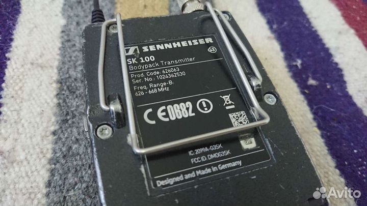 Sennheiser ew100 g3 частота B (626-668MHz)