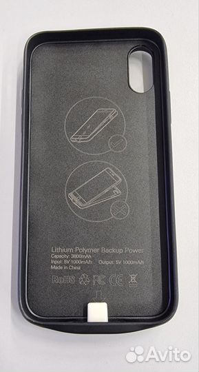 Чехол аккумулятор для iPhone X