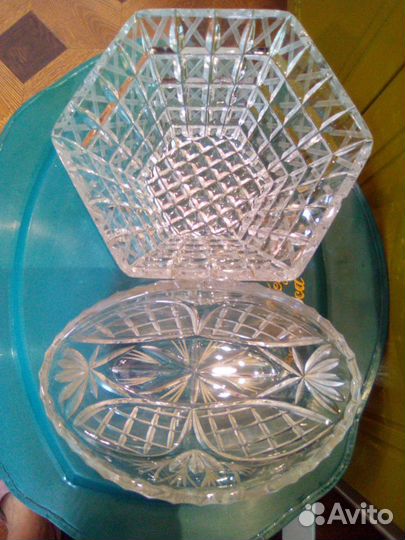 Настоящие хрустальные вазы СССР