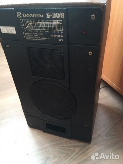 Колонки hi-fi radiotehnika s 30в