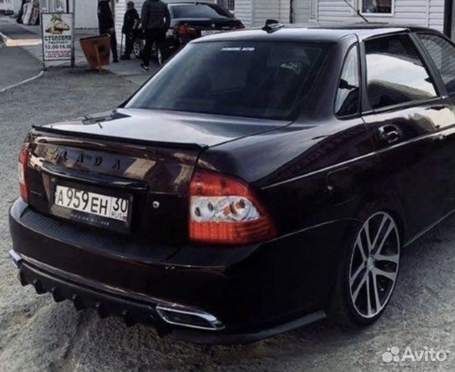 Диффузор заднего бампера LADA Priora 2