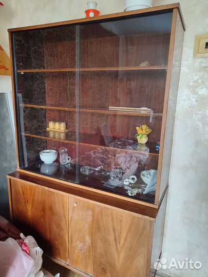 Шкаф сервант СССР