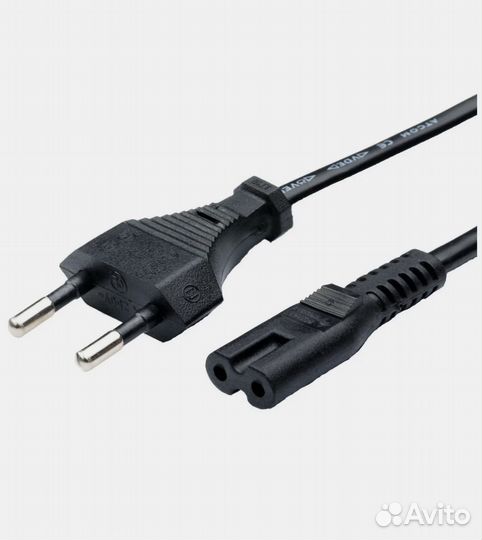 Кабель питания 2 pin С7 «восьмёрка»
