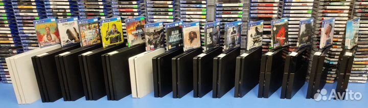 PlayStation 4 в ассортименте