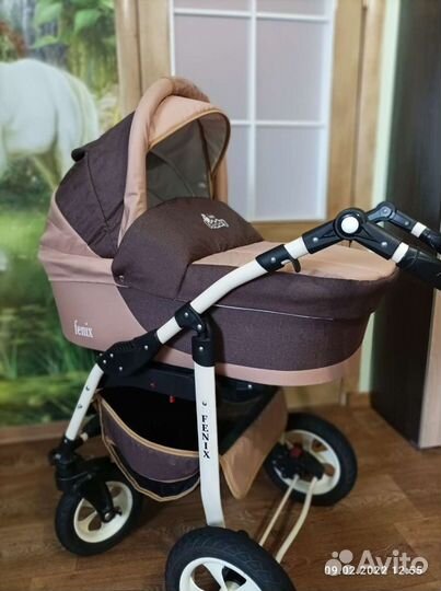 Коляска 2 в 1 Fenix Teddy