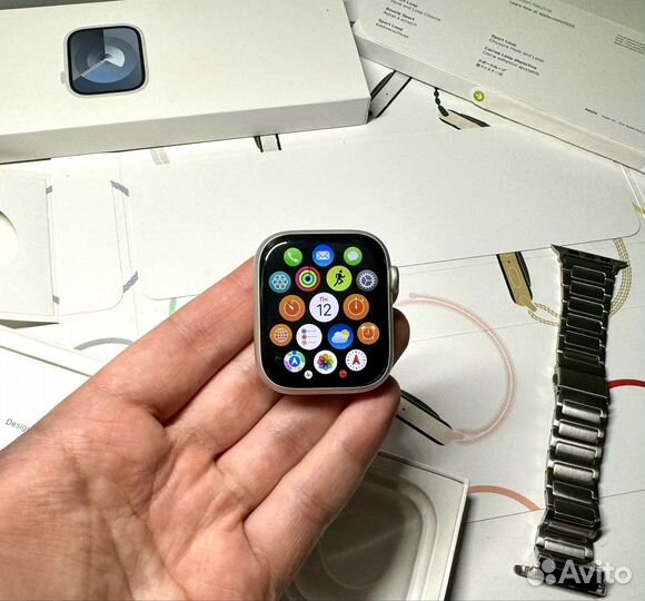 Apple Watch Series 9 45mm Silver в идеале