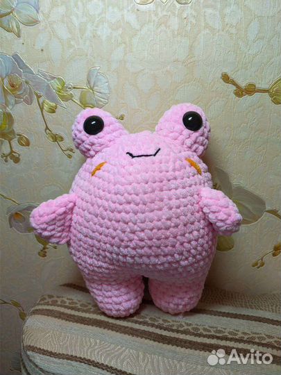 Вязаные игрушки ручной работы. Пухлягух