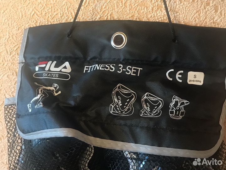 Детские ролики и защита, шлем, сумка