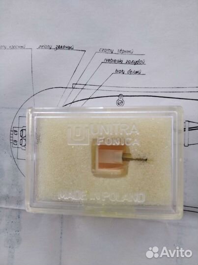 Игла для головок MF-100.Польша.новая