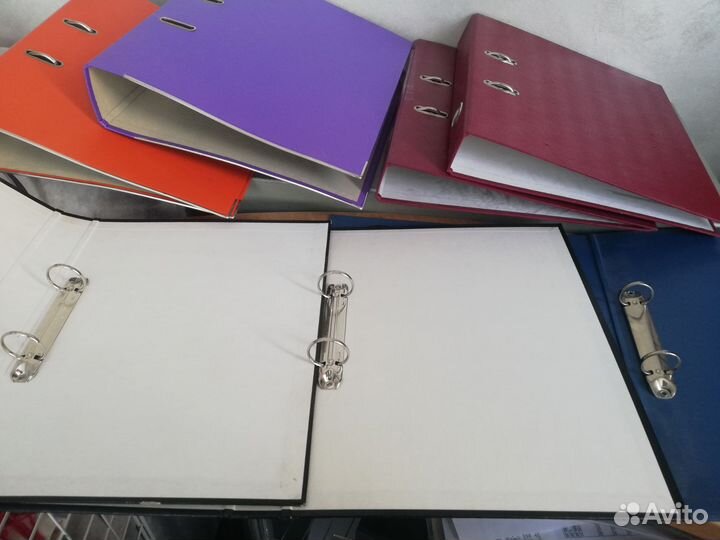 Папка регистратор, дырокол KW-triO, степлер