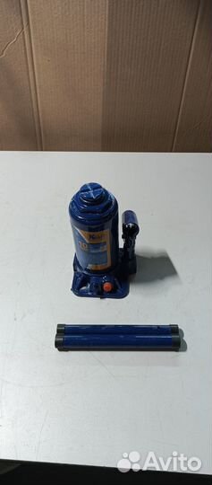 Бутылочный домкрат kraft 10 т, min 205mm-max 400mm