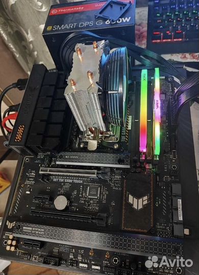 Комплект ryzen 7 7700x b650 plus, 32 gb