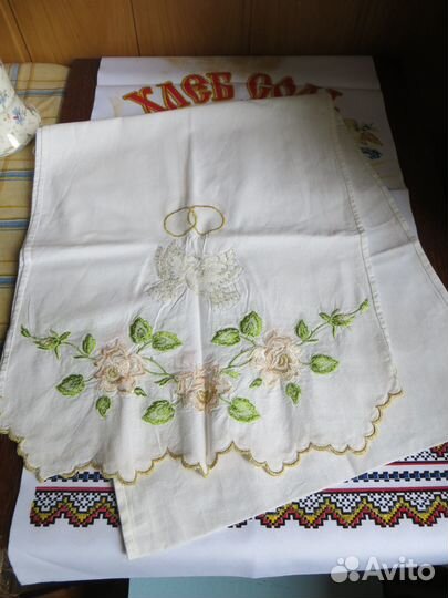 Рушники на свадьбу и хлебосольную встречу (3 шт)