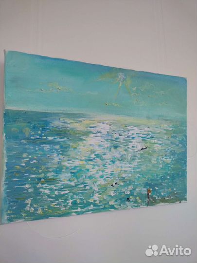 Картина маслом на холсте 