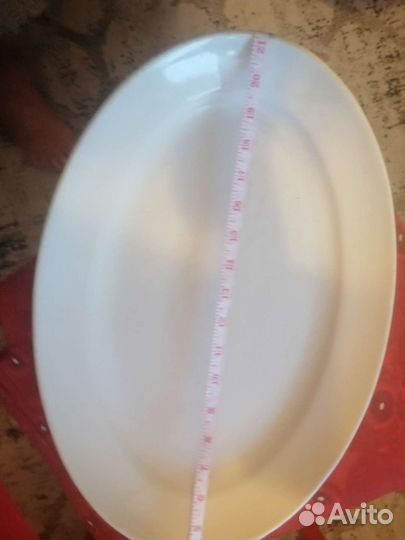 Блюдо большое овальное