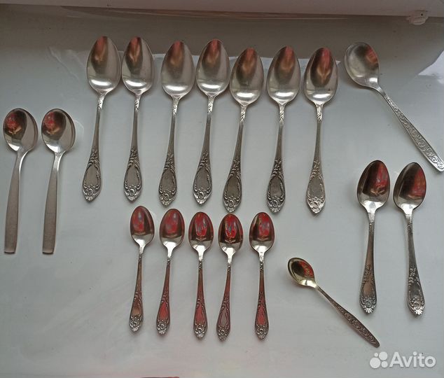 Ложки мельхиоровые СССР