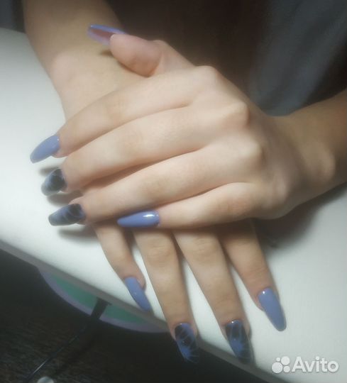 Аппаратный маникюр, наращивание