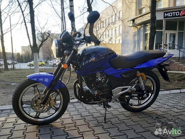 Мотоцикл Racer RC250-C5B Magnum (синий) (Россия)