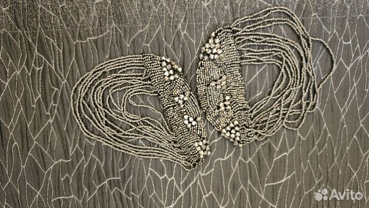 Эполет пагон из бисера и бусин