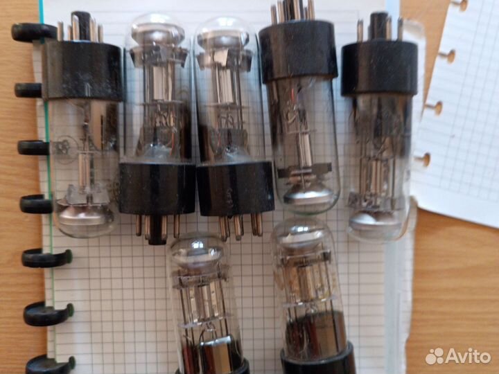 Радиолампа индикаторы 6е5с