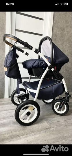 Коляска 3 в 1 Verdi Optima состояние новой