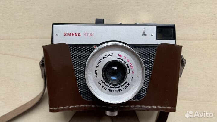 Плёночный фотоаппарат smena 8m