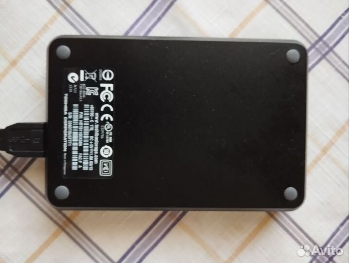 Переносной жесткий диск toshiba