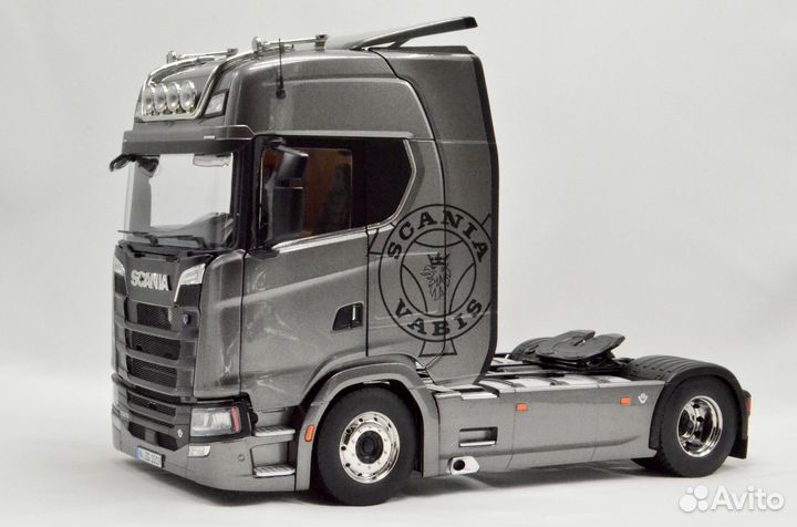 1/18, Scania V8 730 S Тягач Urban Gray, Nzg