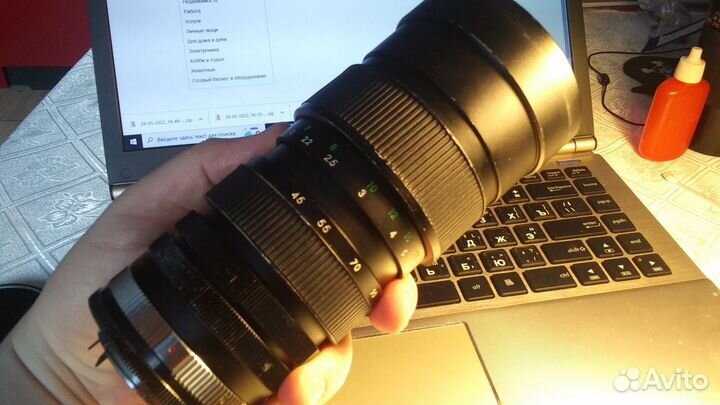 Lentar 45-135 3.5 Canon R ilce-7 NEX bmpcc MFT FXT