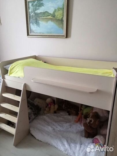 Детская кровать чердак