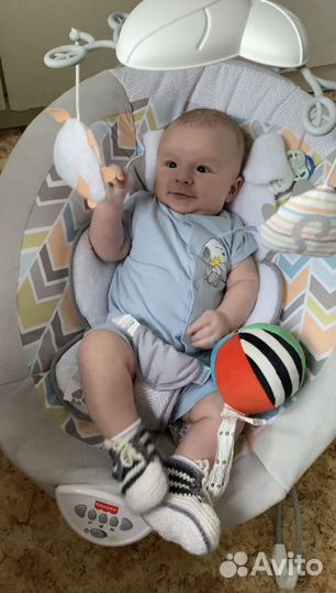 Шезлонг fisher price