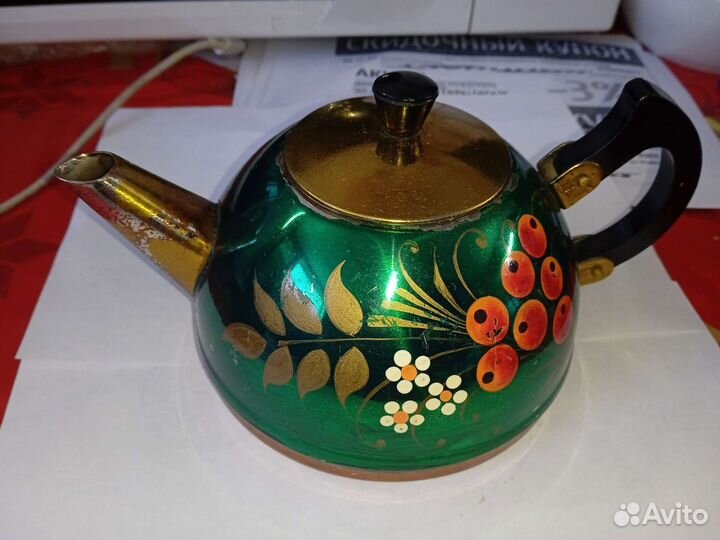 Чайник заварочный латунь