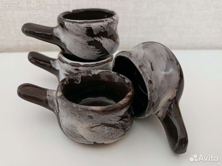 Стопки глиняные