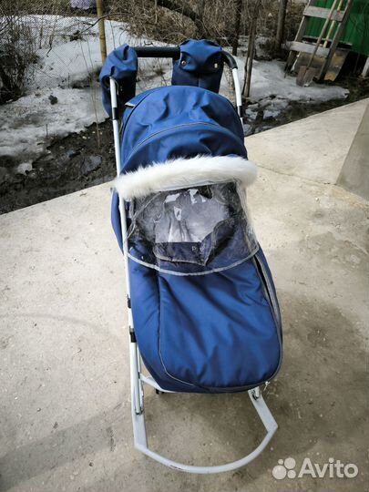 Санки коляска pikate