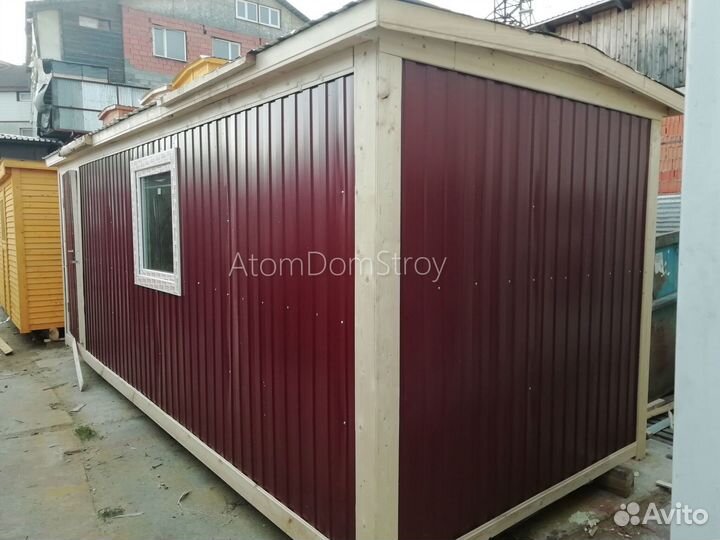 Бытовка дачная утепленная с электрикой