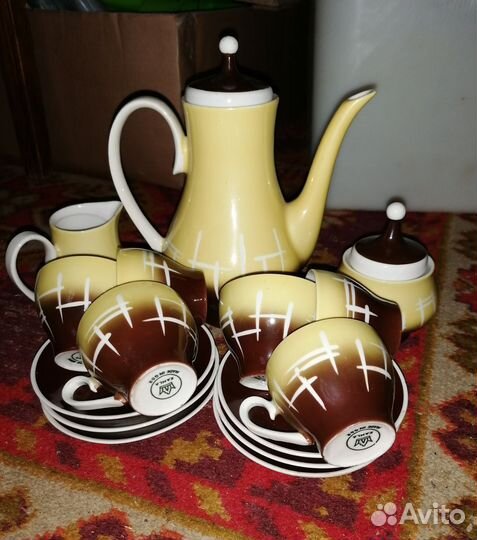 Кофейный сервиз kahla гдр